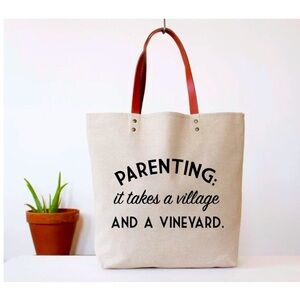 NWT Funny Canvas tote bag